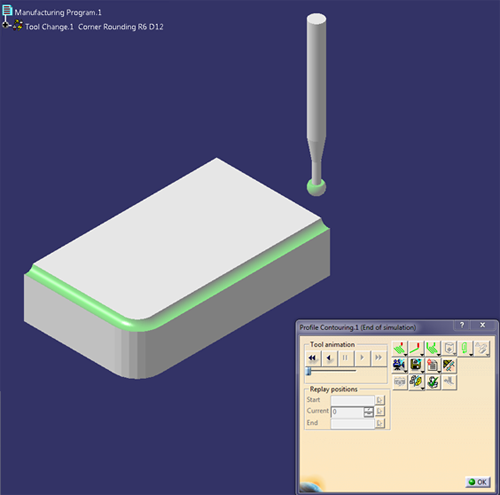 DELMIA V5-6R2015: Create User Representations for Milling